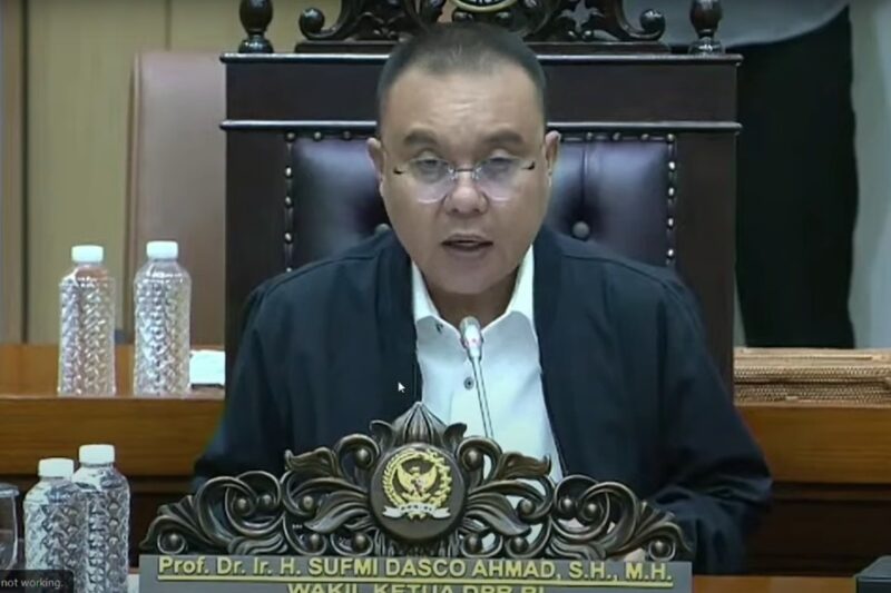 Rusdi Masse Gantikan Ahmad Sahroni sebagai Wakil Ketua Komisi III DPR RI – Suara Surabaya